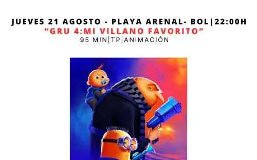 Gru 4. MI Villano Favorito ► Cinema a la Mar