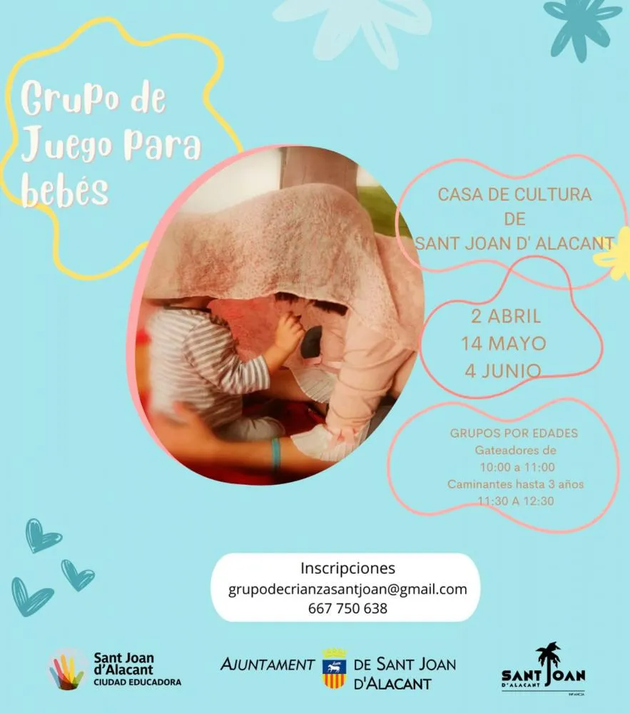 Grupo de juego para bebés