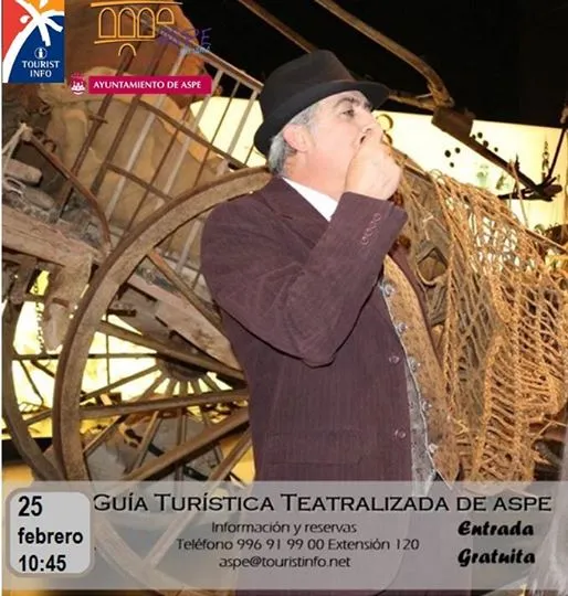 Guía Turística Teatralizada en Aspe