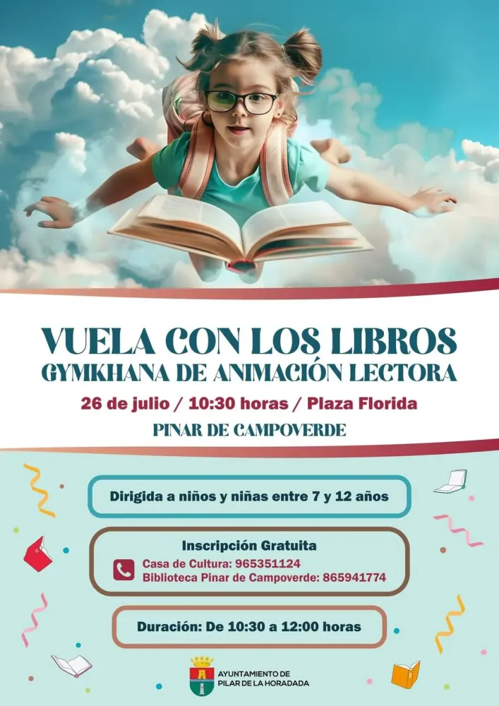 Gymkhana de Animación Lectora: Vuela con los Libros