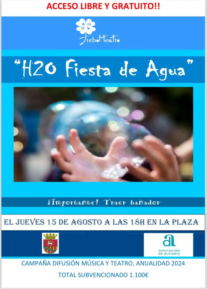 H20 fiesta de Agua