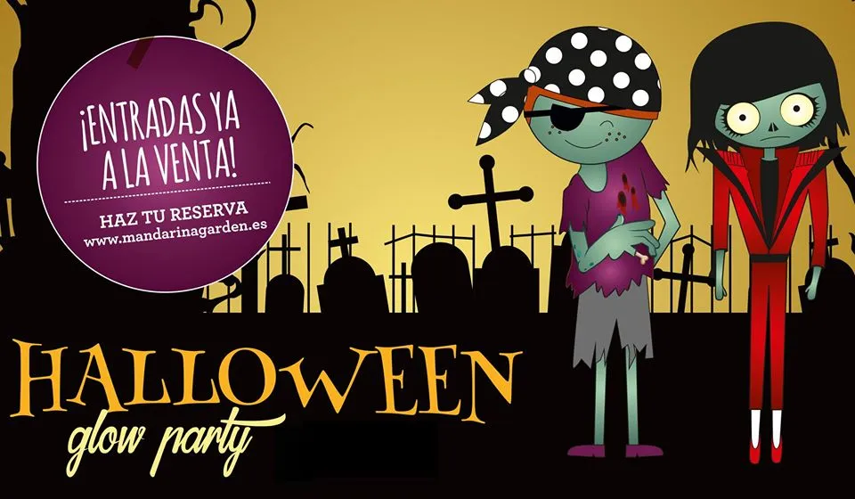 Halloween en Mandarina Garden Playa San Juan