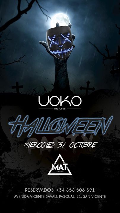 Halloween en UOKO The Club