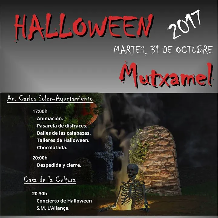 Halloween Mutxamel 2017
