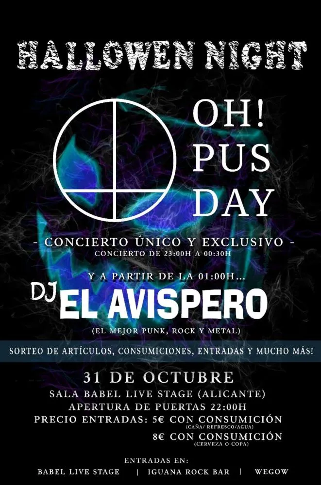 Halloween Night en Babel Live