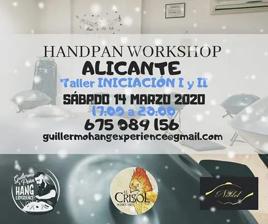 HANDPAN WORKSHOP ALICANTE