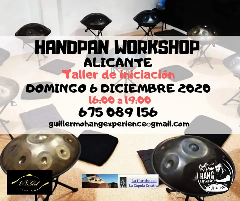 Handpan workshop / Taller de iniciación