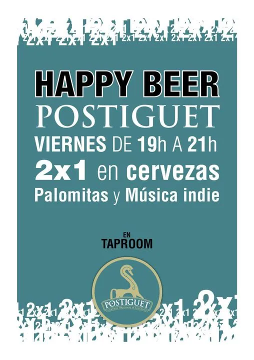 Happy Beer Postiguet + Concierto Indie