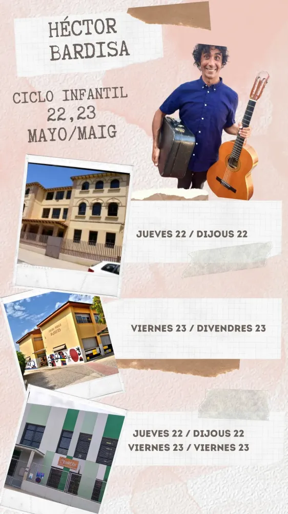 Hector Bardisa ► Jornadas de Animación a la Lectura en Sant Joan 2025