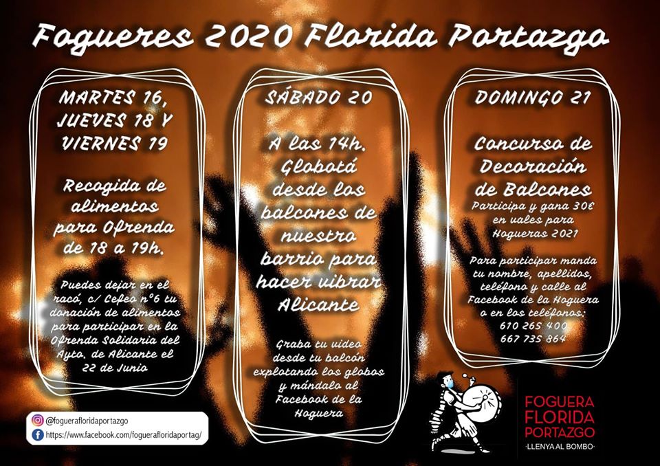 Hogueras 2020 Foguera Florida Portazgo