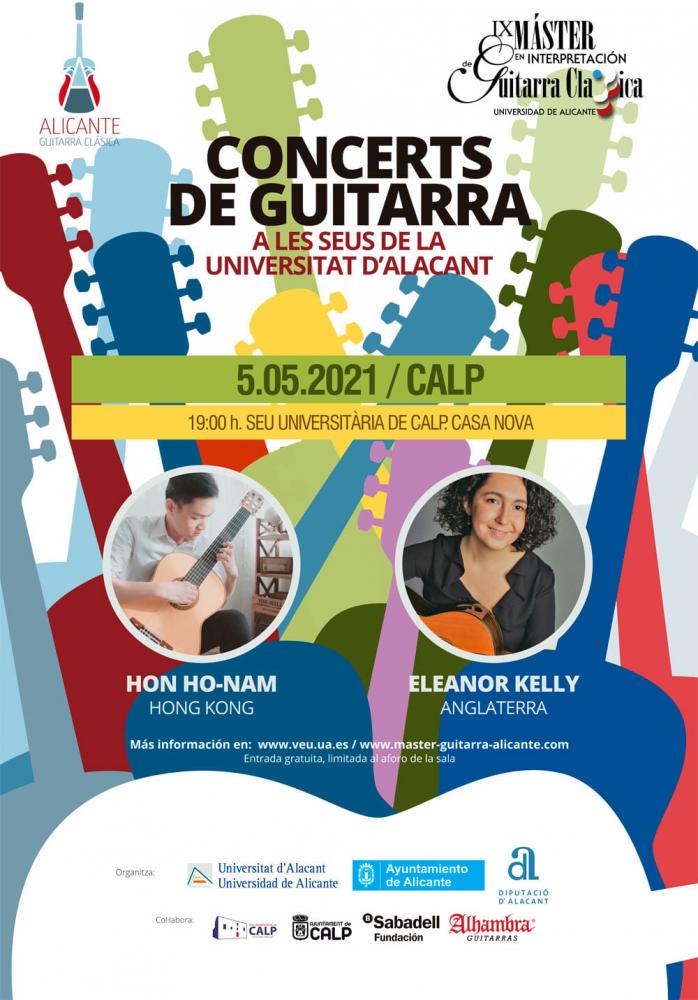 Hon Ho-Nam y Eleanor Kelly - Conciertos de Guitarra en las sedes de la Universidad de Alicante