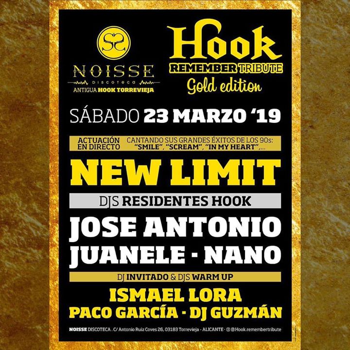 Hook Remember Tribute Gold Edition con New Limit