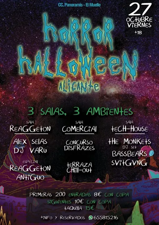 Horror Halloween Alicante