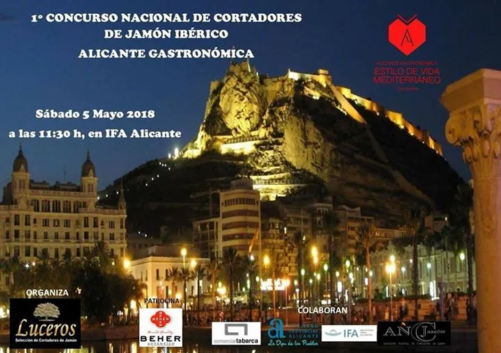 I Concurso de Cortadores de Jamón "Alicante Gastronómica 2018"