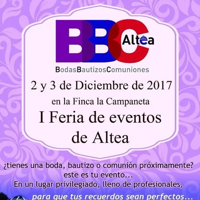 I Feria de Eventos de Altea