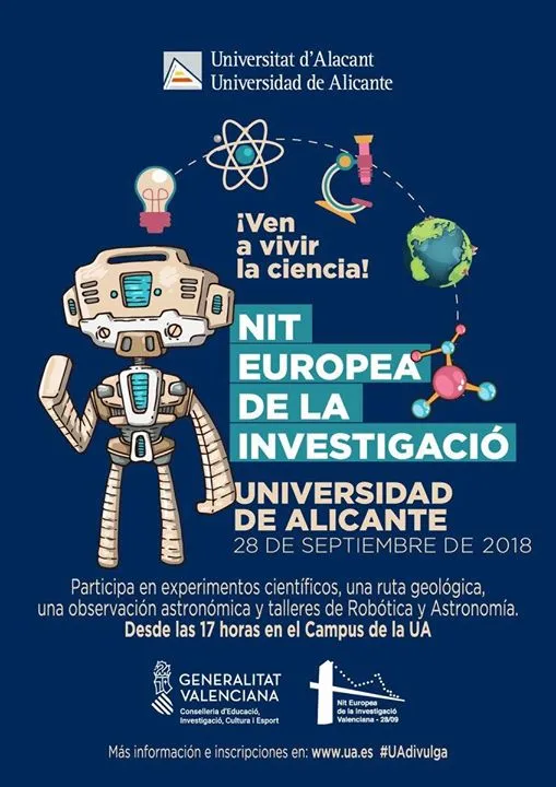 I Nit Europea de la Investigació en la Universidad de Alicante