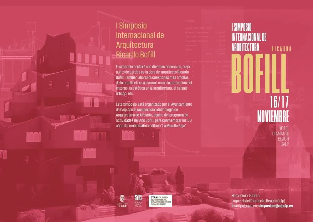 I Simposio Internacional de Arquitectura Ricardo Bofill