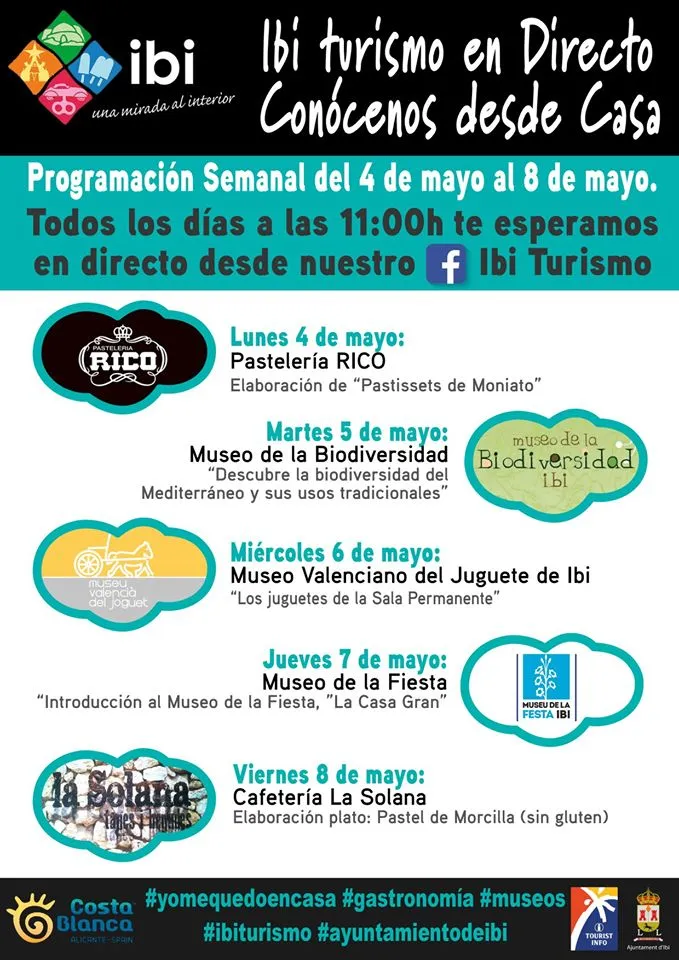 Ibi Turismo en Directo - 4-8 mayo
