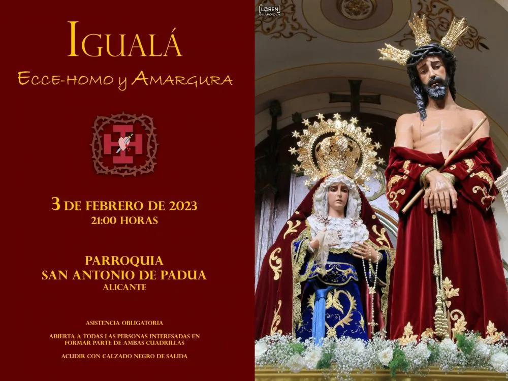 Igualá Ecce Homo y Amargura 2023