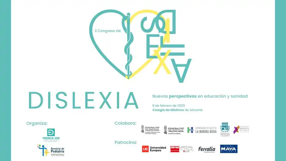 II Congreso de Dislexia Comunitat Valenciana: Nuevas perspectivas en educación y sanidad