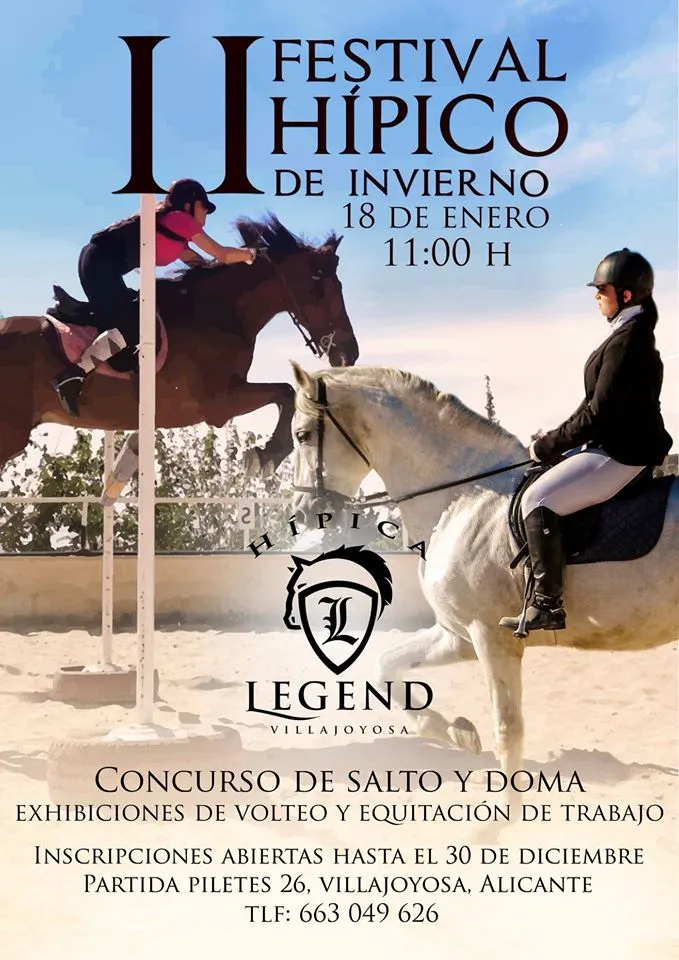 II Festival Hípico de Invierno en Villajoyosa