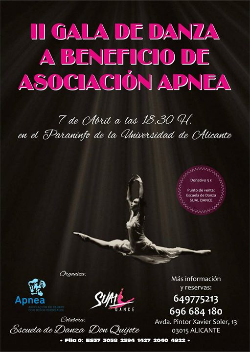 II Gala de Danza a Beneficio de APNEA