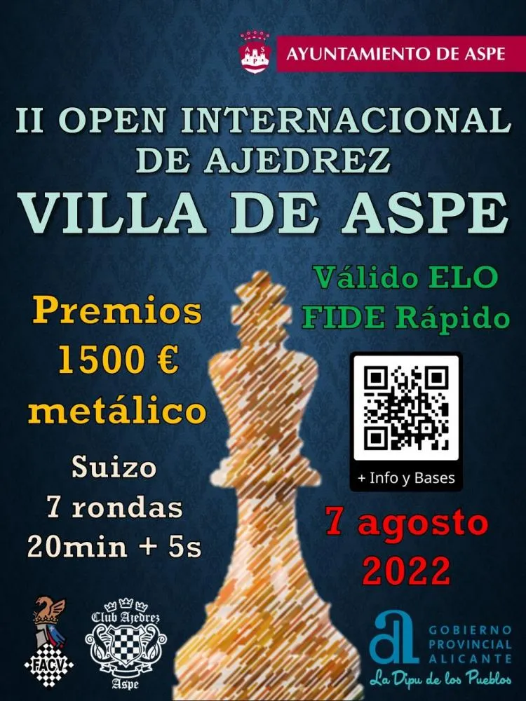 II Open internacional de ajedrez villa de Aspe