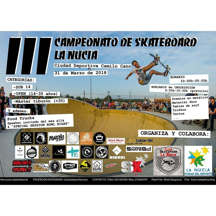III Campeonato De Skate De La Nucia