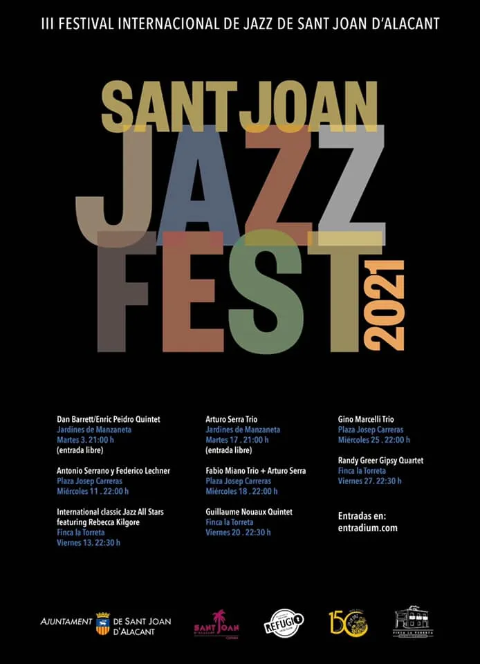 III Festival Internacional de Jazz de Sant Joan - Programación