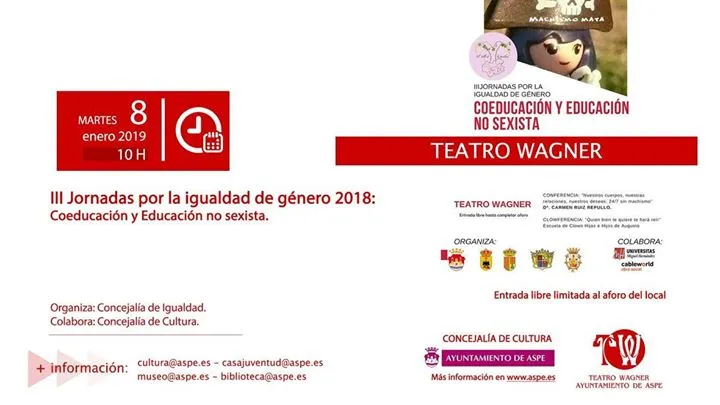 III Jornadas por la igualdad de género en Aspe
