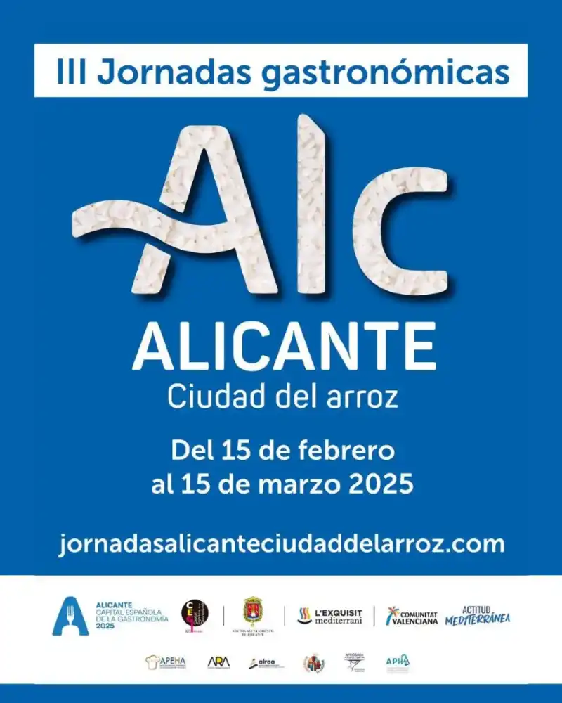 III Jornadas "Alicante Ciudad del Arroz" 2025