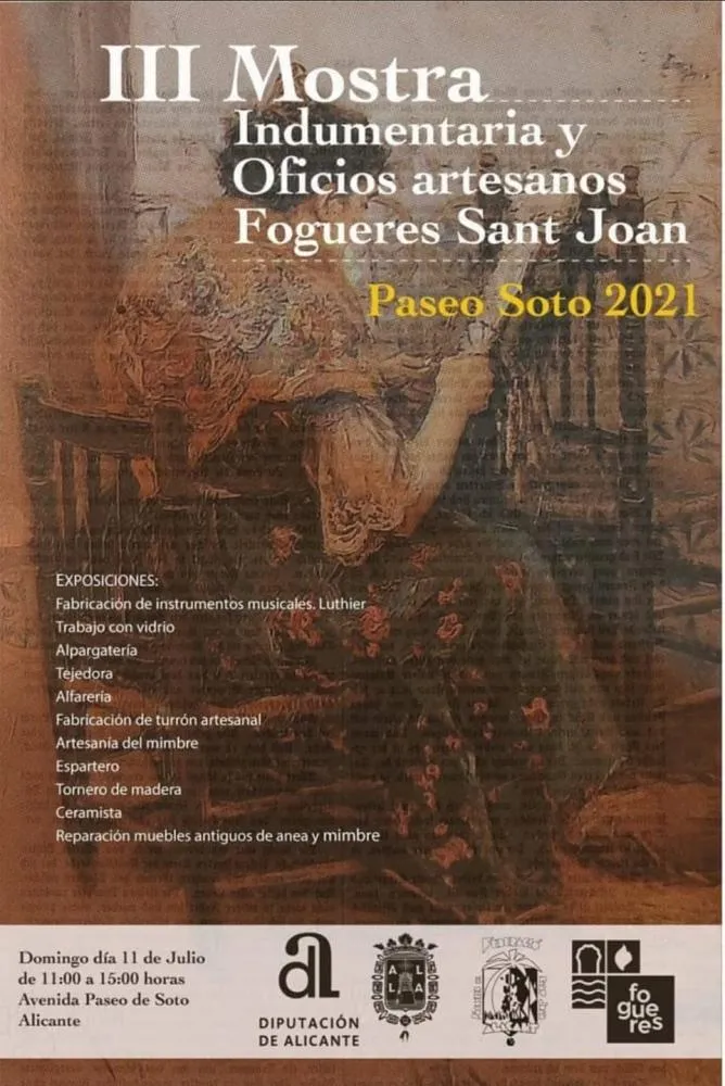 III Mostra Indumentaria y Oficios artesanos Fogueres Sant Joan