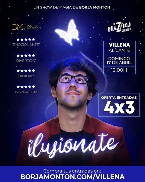 Ilusionate. Un show de magia de Borja Montón