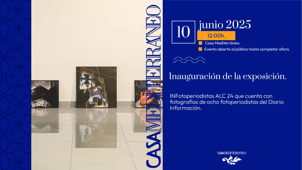 Inauguración de la exposición INFotoperiodistas Alc 24