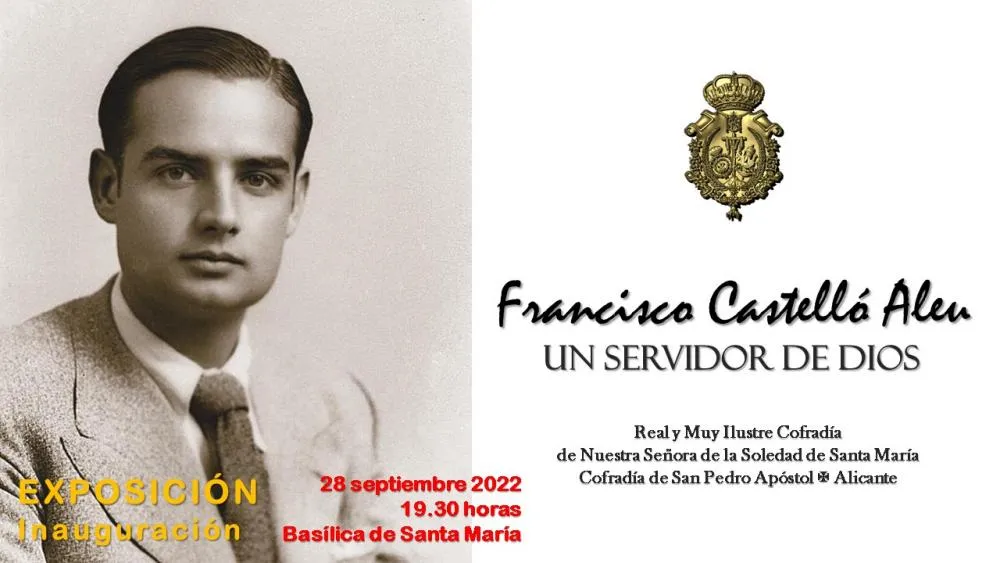 Inauguración de la exposición "Francisco Castelló Aleu. Un servidor de Dios"