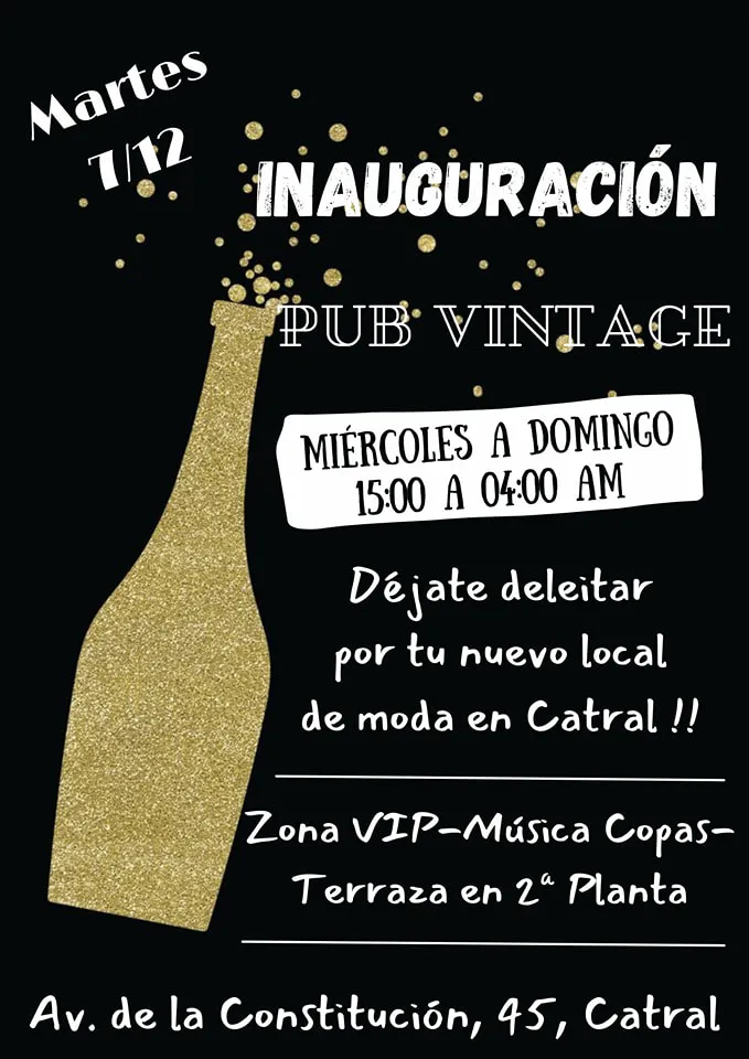 Inauguración de PubVintage Catral