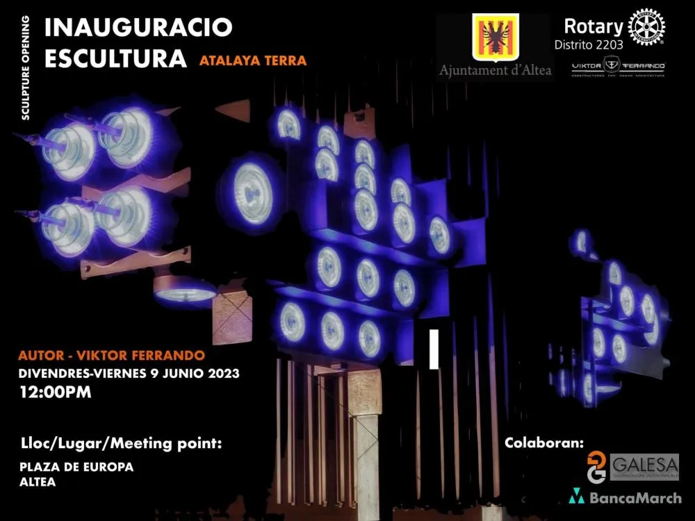 Inauguración escultura: Atalaya Terra