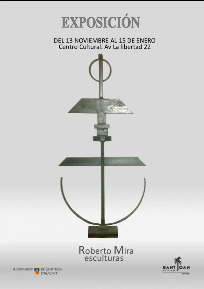Inauguración exposición del artista de la Villa de Sant Joan Roberto Mira
