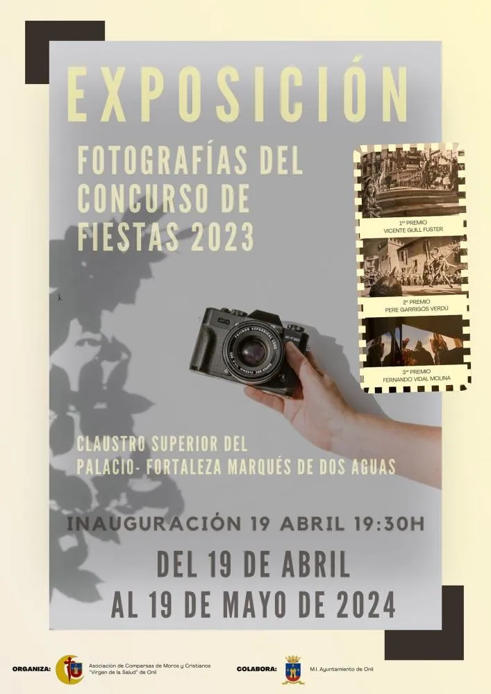 Inauguración Exposición fotografías del concurso de Fiestas 2023 Onil