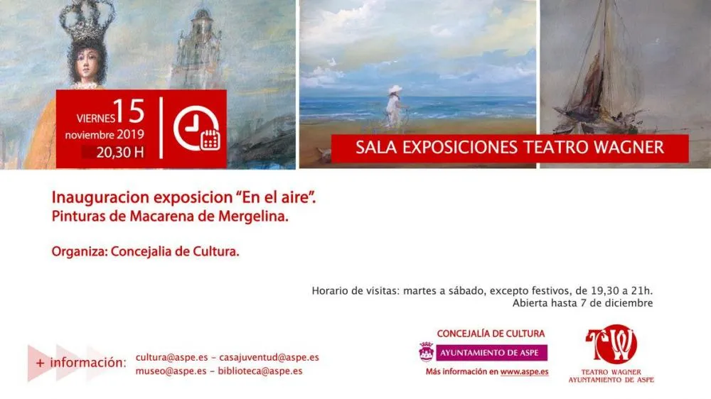 Inauguración exposición "En el aire"