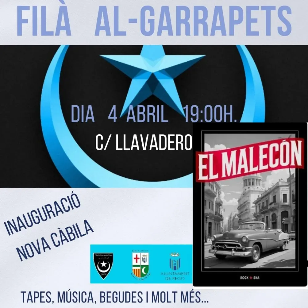 Inauguración nueva cábila Al-Garrapets