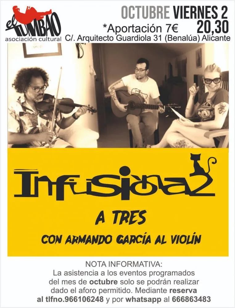 Infusionados a 3 en el Tumbao