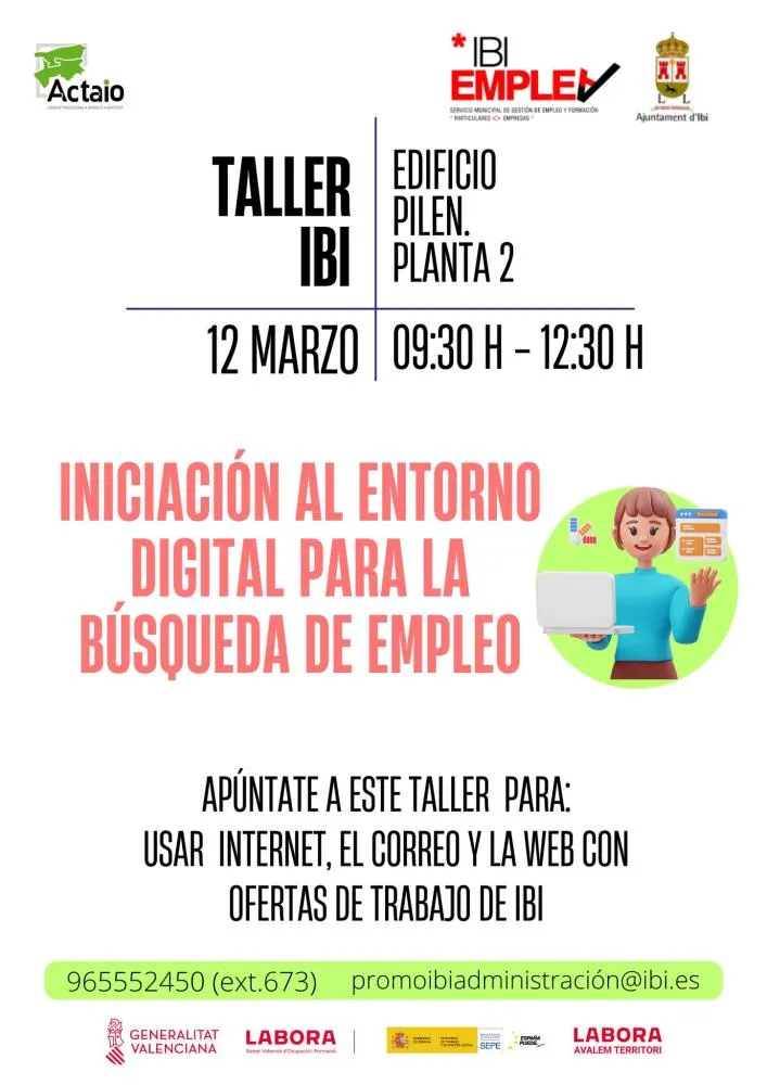 Iniciación al entorno digital para la búsqueda de empleo