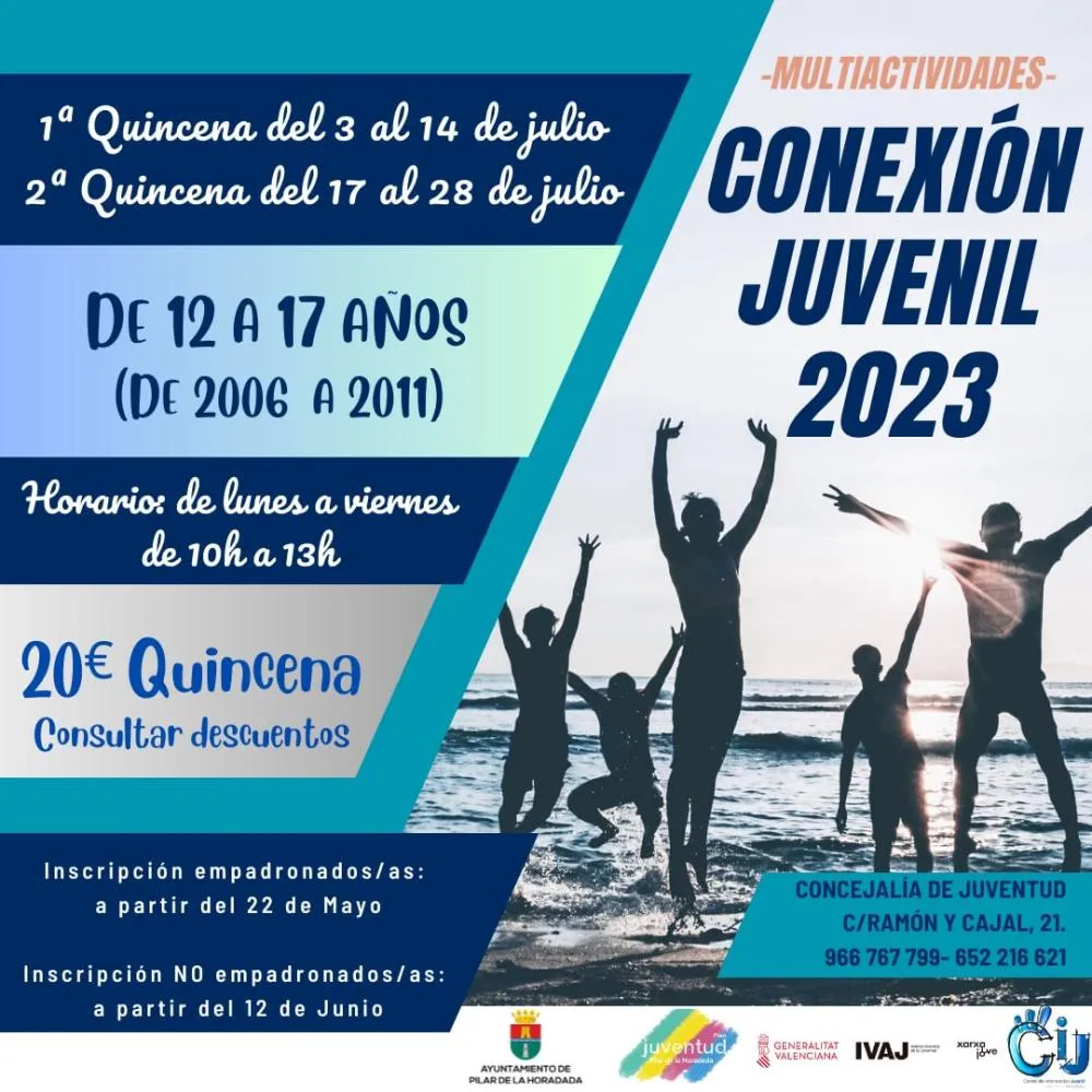 Inscripciones Conexión Juvenil 2023