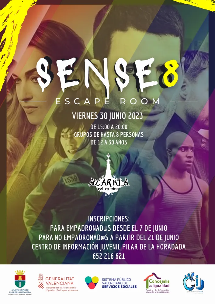 Inscripciones para Escape Room: Sense 8