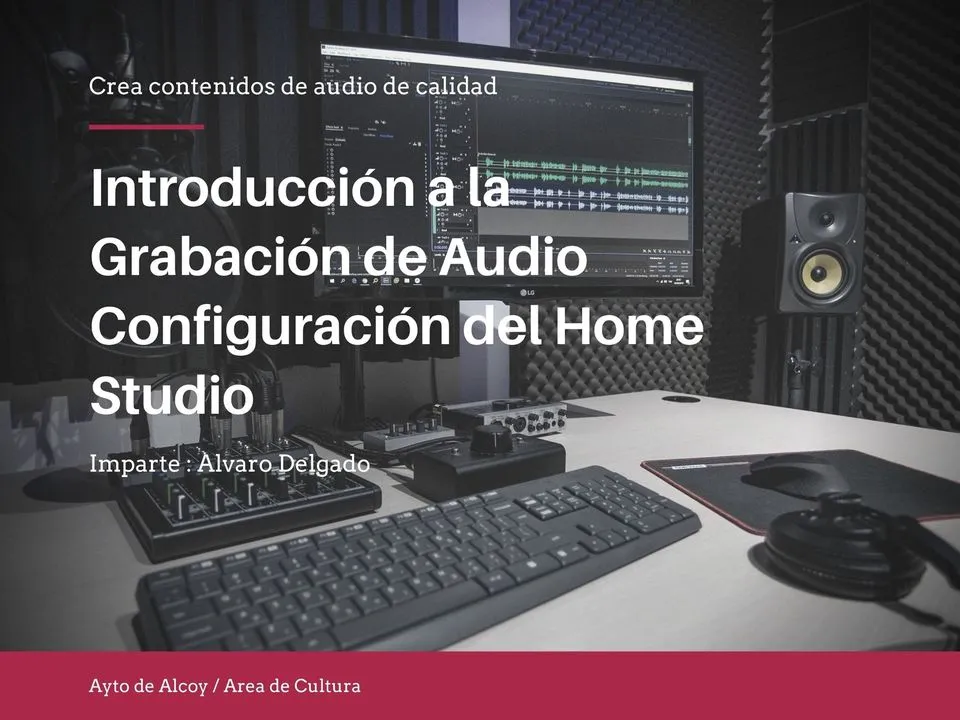 Introducció a la gravació daudio i configuració del Home Studio