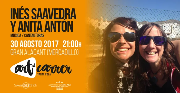 Inés Saavedra y Anita Antón