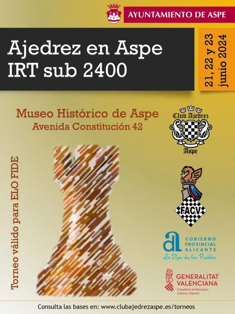 IRT sub 2024 - Ajedrez en Aspe