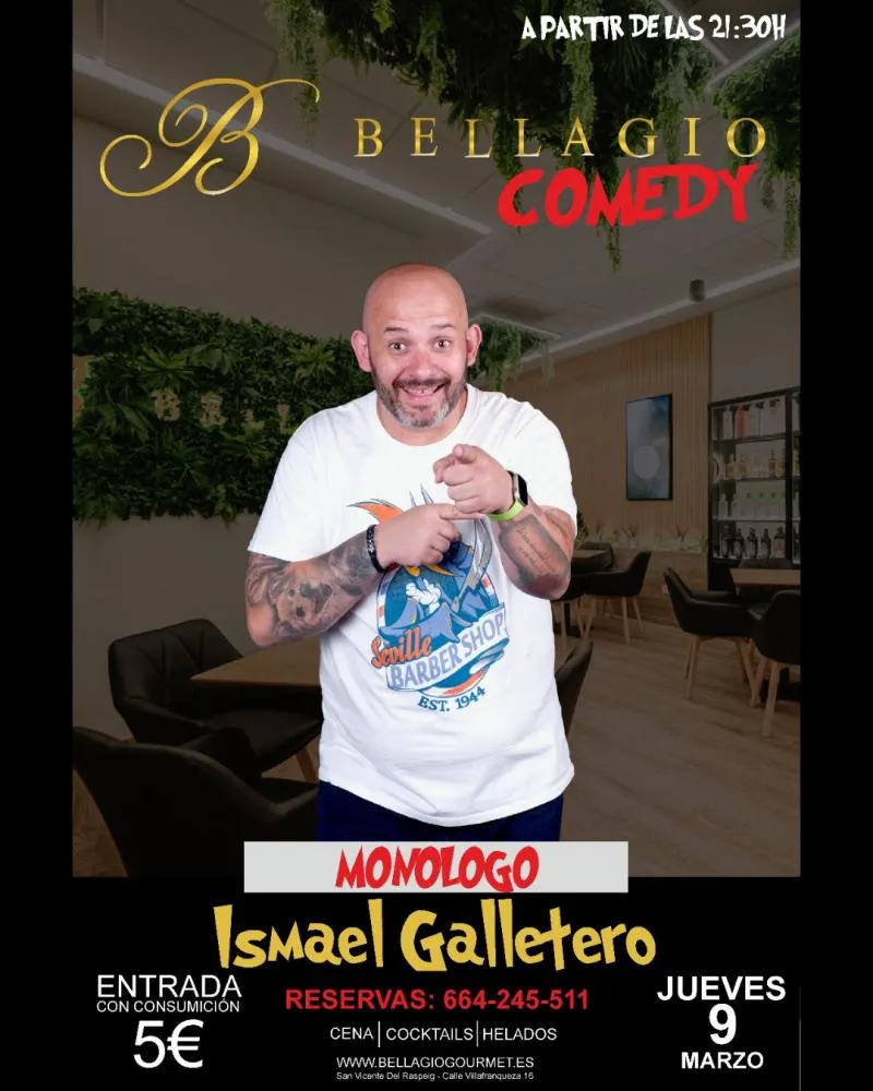 Ismael Galletero en Bellagio
