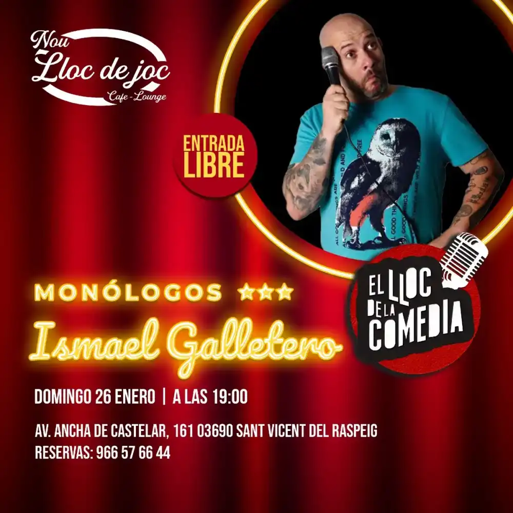 Ismael Galletero en Nou Lloc de Joc